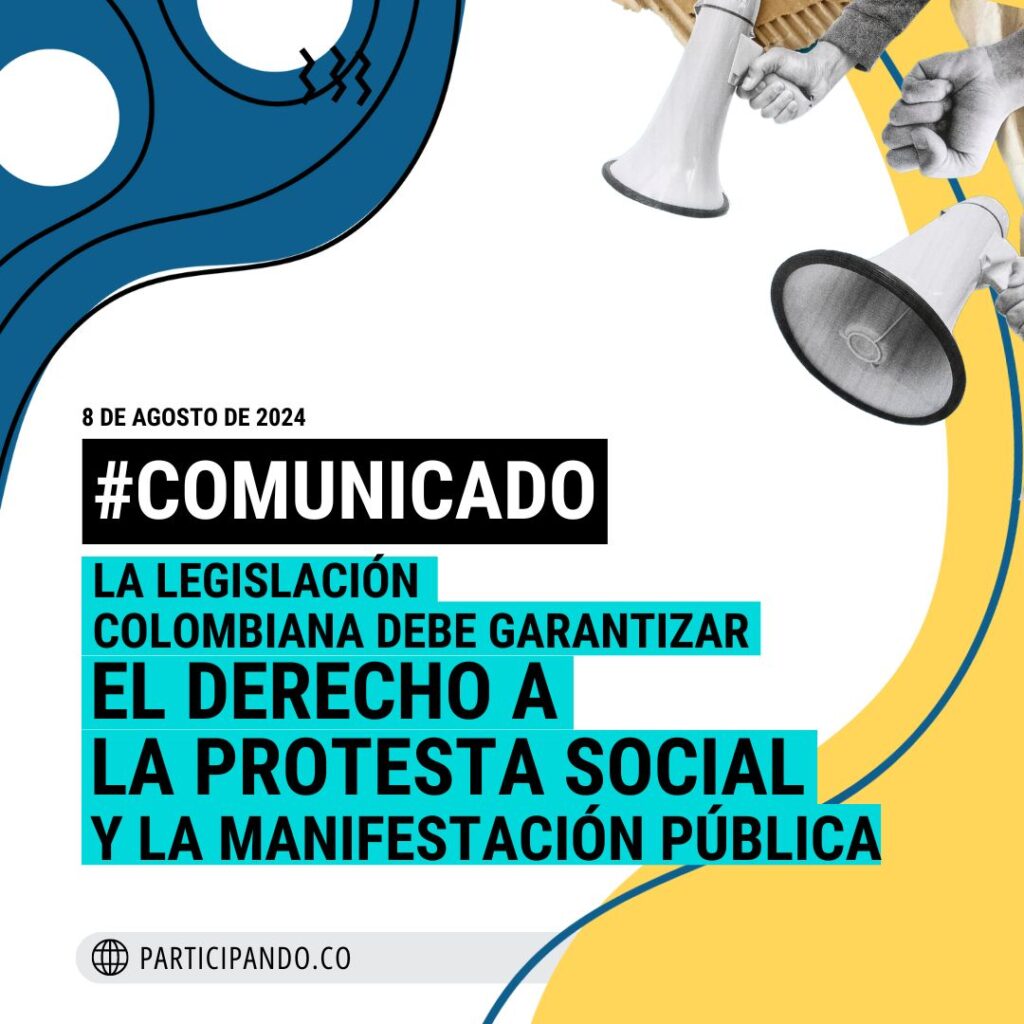 Comunicado PLE Protesta agosto 2024