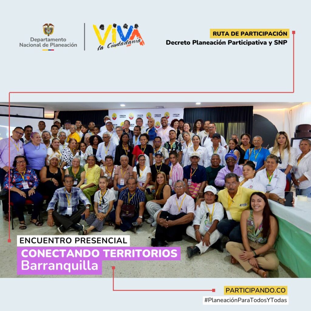 Encuentro Conectando territorios Barranquilla