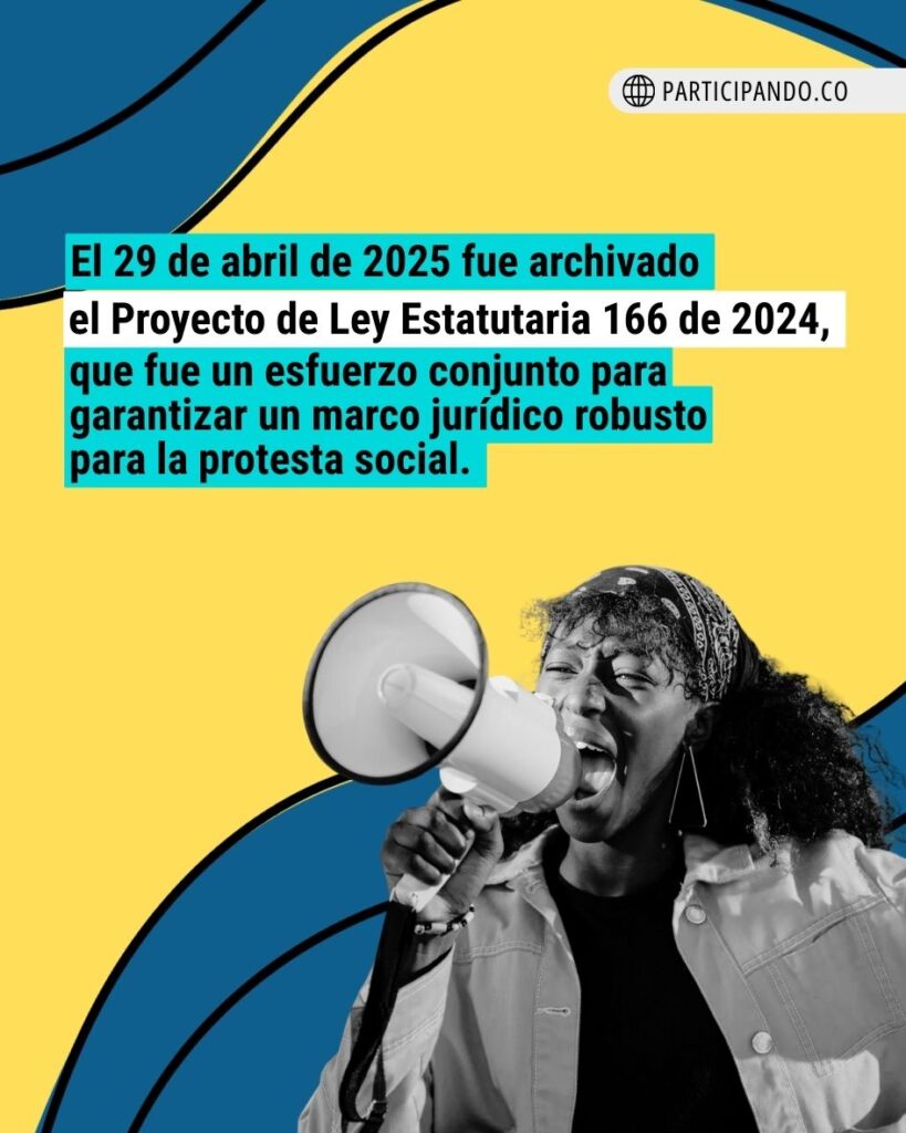 Comunicado sobre protesta social (Mayo 5 de 2025)