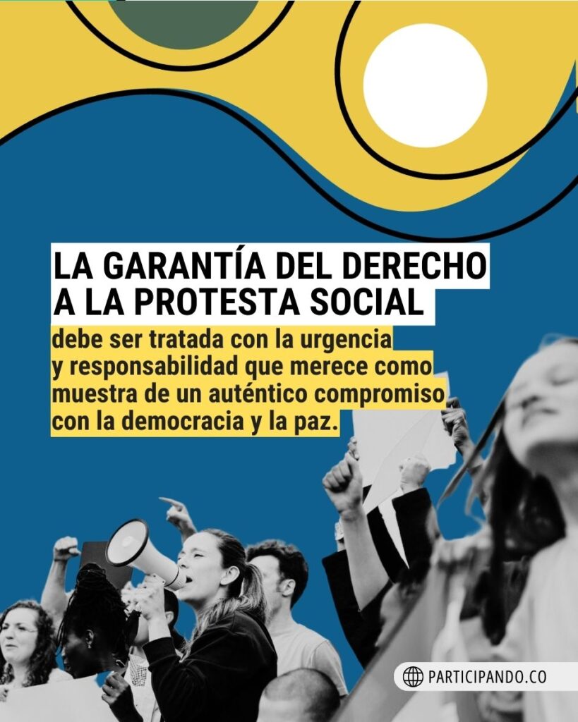 Comunicado sobre protesta social (Mayo 5 de 2025)